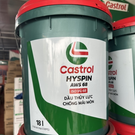 Dầu thủy lực chống mài mòn Castrol Hyspin AWS 68